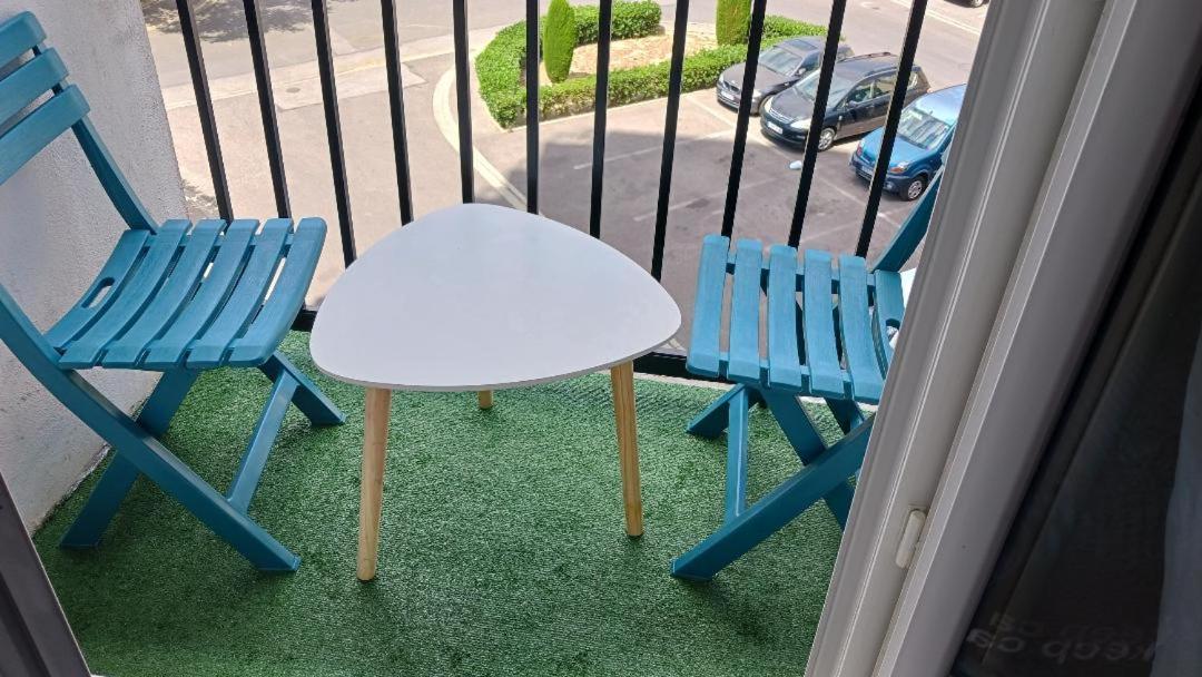 Appartement T2 Meuble Confort, Parking, Balcon,Pres Parc Des Expositions, Stades Perpignan Zewnętrze zdjęcie